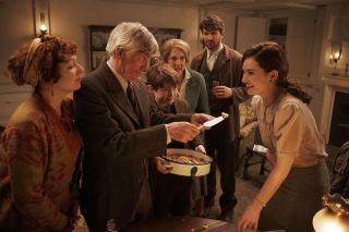 Starring in war film The Guernsey Literary and Potato Peel Pie Society.
