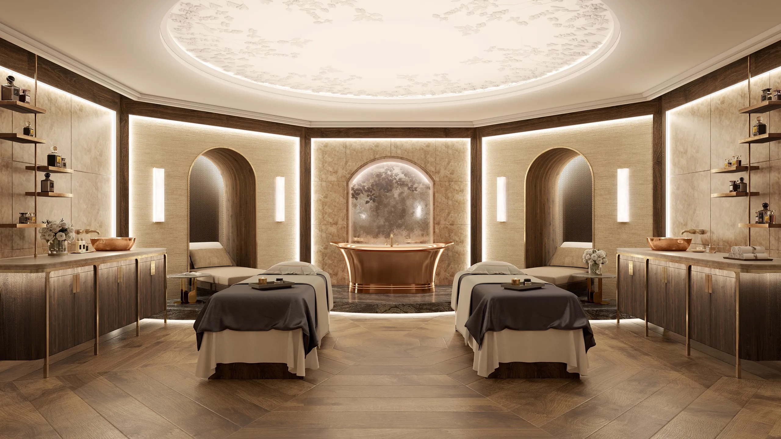 Large spa treatment room 