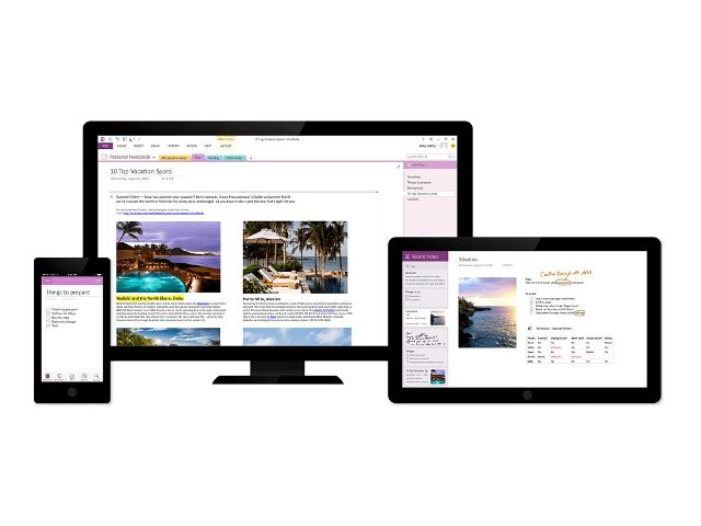 onenote for mac sharing