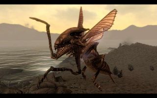 Best Skyrim mods — an insectoid foe arrives in Skyrim, presumably having buzzed over from Morrowind.