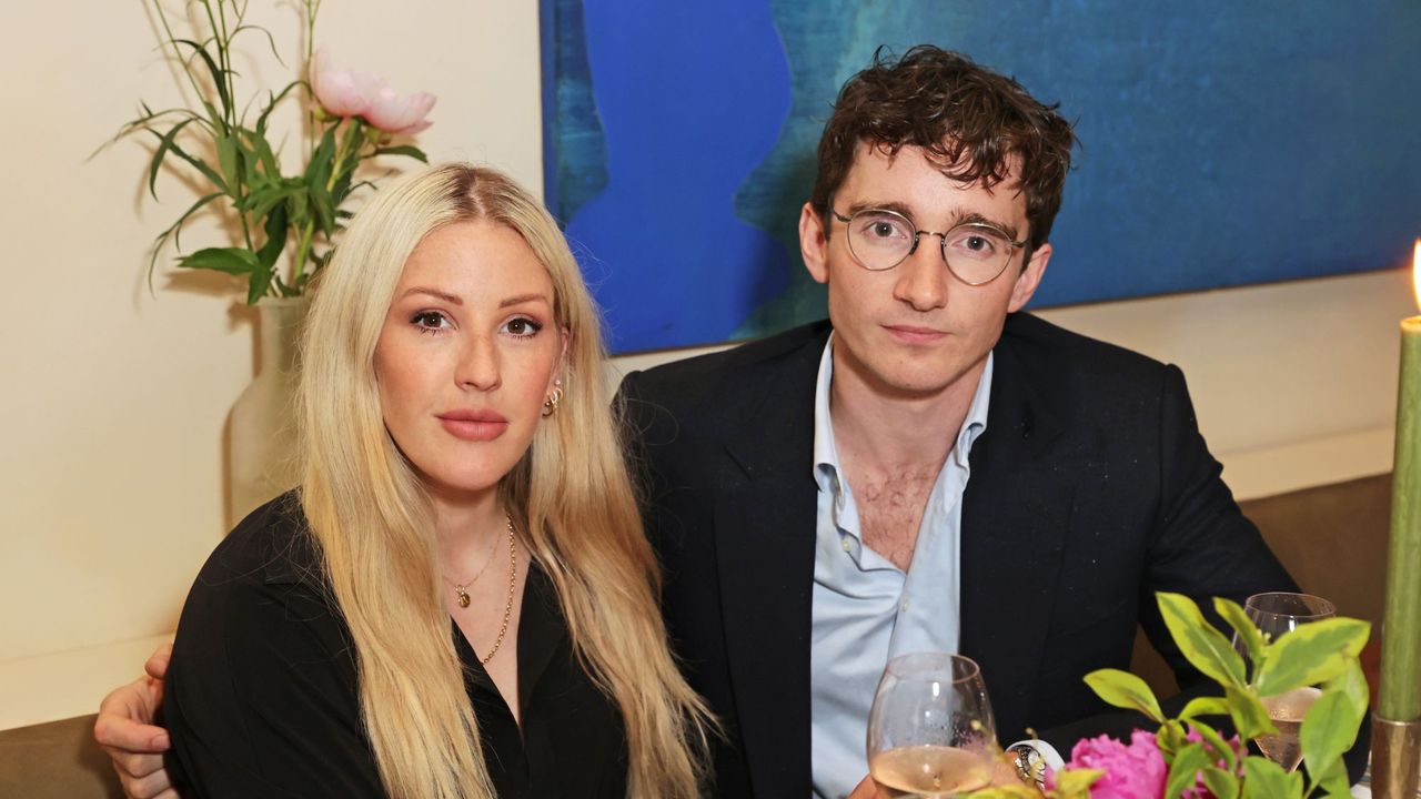 Ellie Goulding and Caspar Jopling