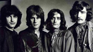 Ten Years After posing for a photograph in the late 1960s