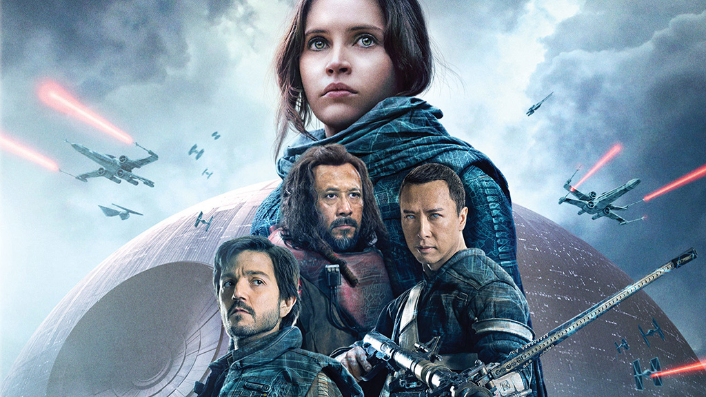 rogue one star wars movie seen on the internet