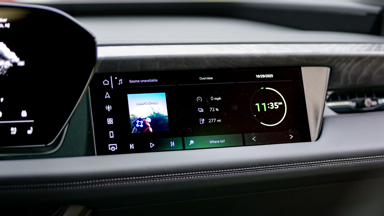 2025 Audi A6 Sportback test drive.