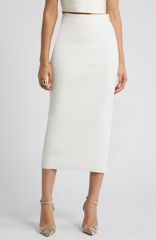 Luxe Sculpt Maxi Skirt