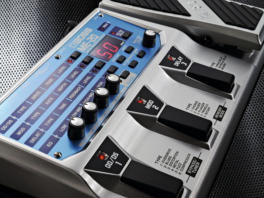 Boss ME-20 Guitar Multiple Effects review | MusicRadar