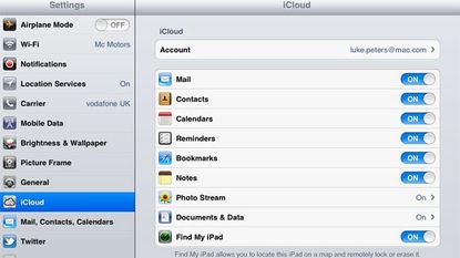 iOS 5: iCloud