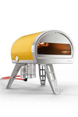Yellow Gozney pizza oven