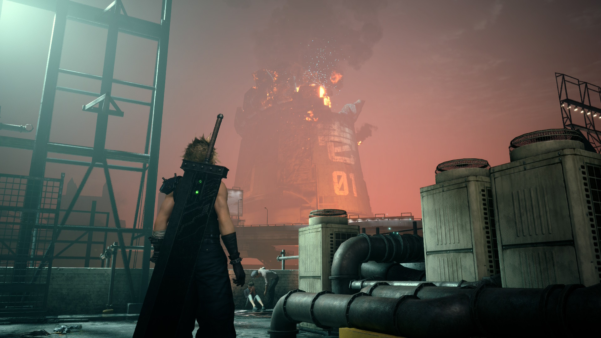 Final Fantasy VII Remake Intergrade screenshot on the Nintendo Switch 2