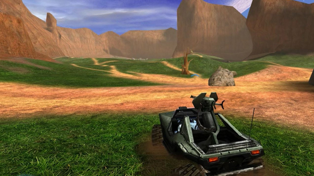 Graphics from Halo game