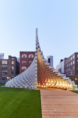 BIG's serpentine pavilion relaunches in toronto