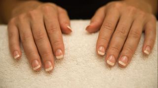 Nail trends 2023 - vanilla French manicure