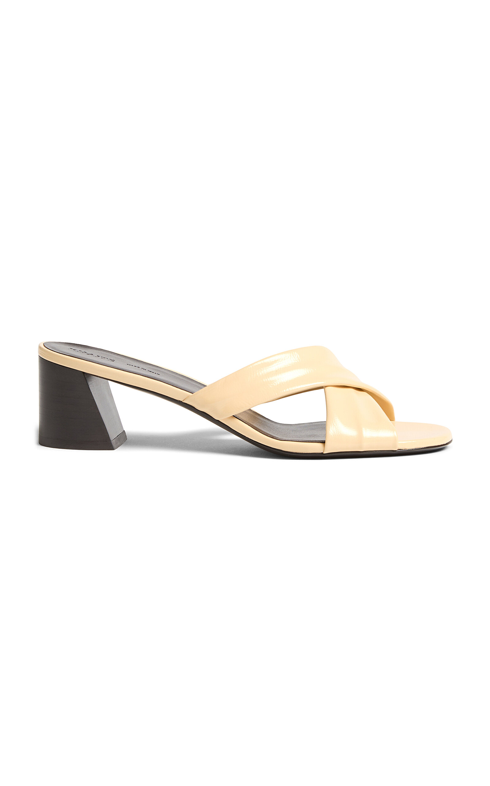 Liria Leather Heeled Mules
