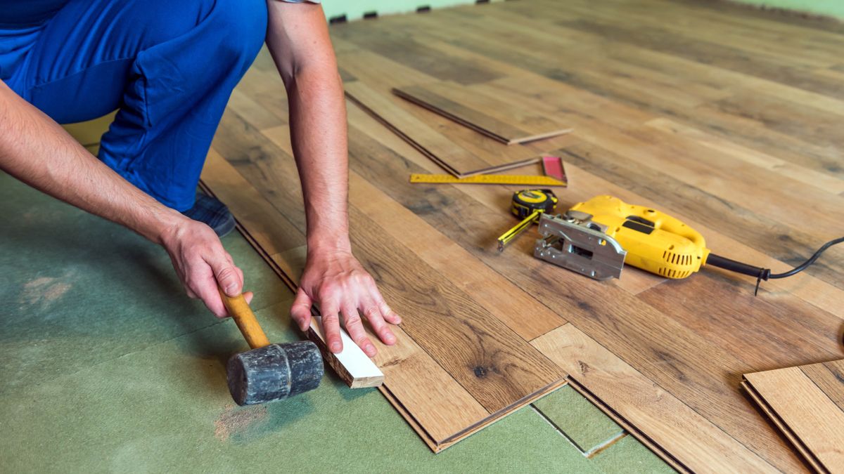 How to install laminate flooring without calling a builder Tom's Guide