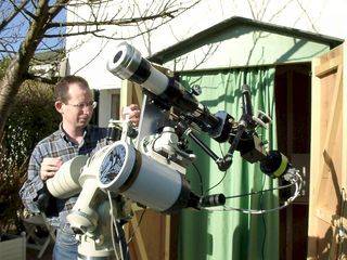 Thierry Legault is an amateur astronomer.