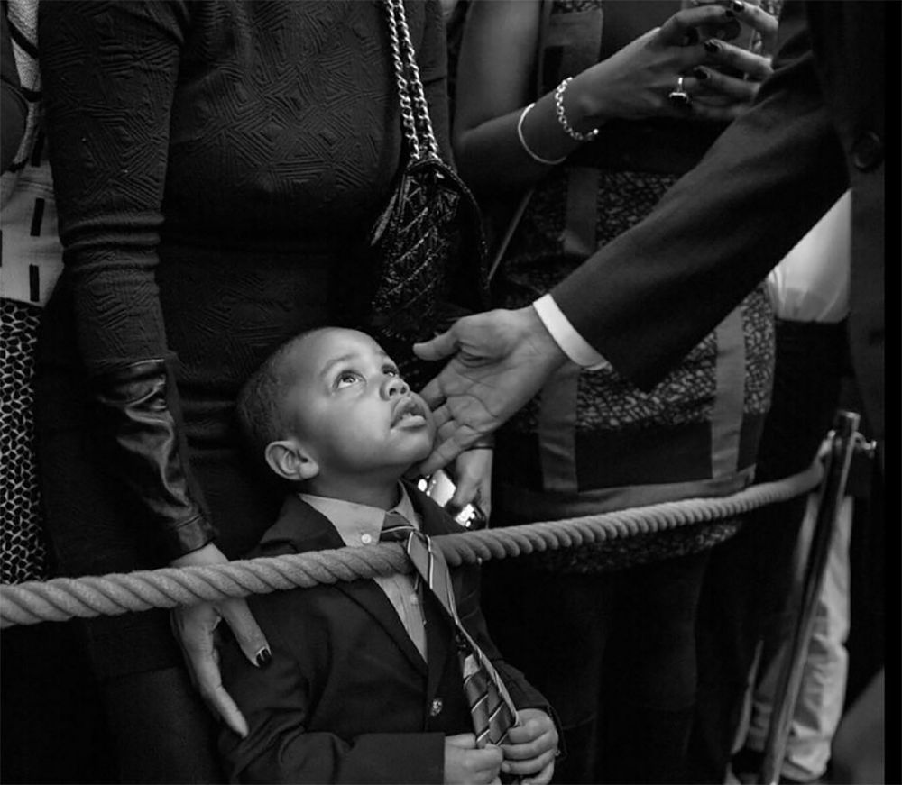 Clark Reynolds meets President Obama at the White House