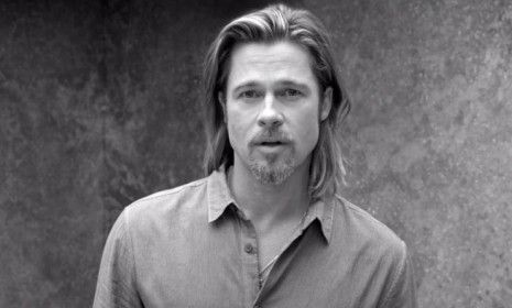 In a new ad for Chanel No. 5, Brad Pitt confoundingly mutters, &amp;quot;Wherever I go, there you are.&amp;quot; Is he talking to the perfume?