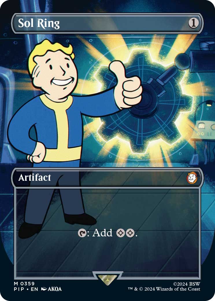Magic: The Gathering Fallout crossover card preview
