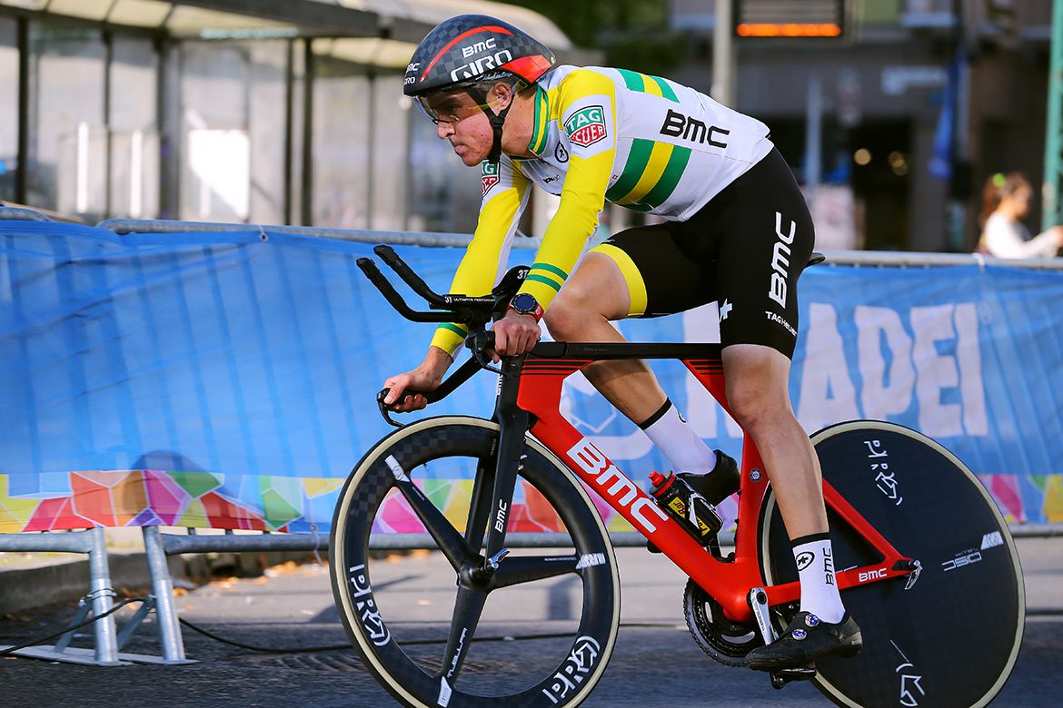 Miles Scotson of BMC Racing recons the Worlds team time trial parcours