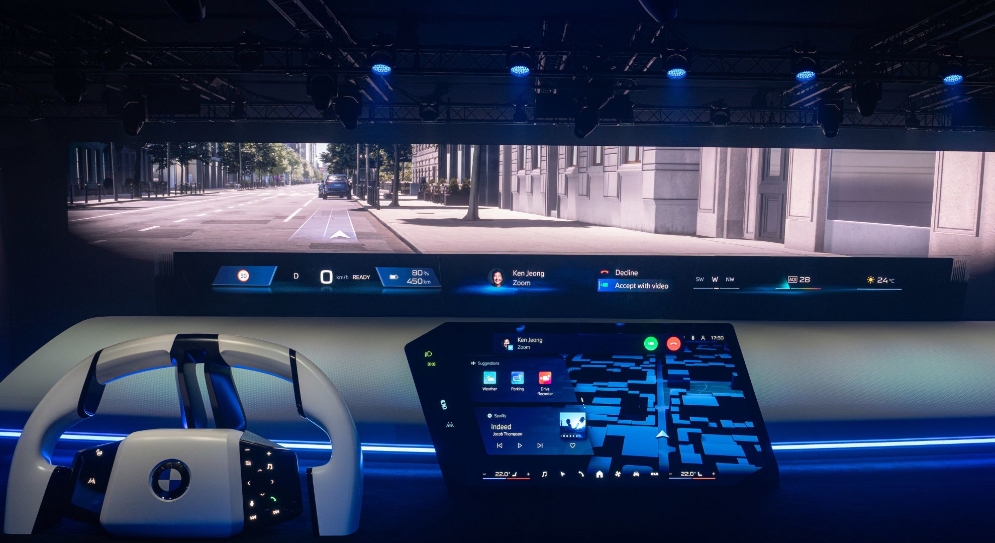 BMW's new Panoramic iDrive operating system