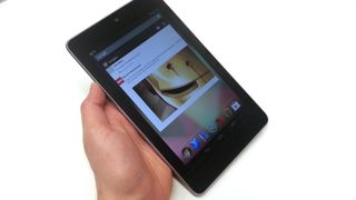 Google Nexus 7 has a magnetic screen on/off sensor just like the iPad