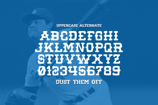 Free font: Wild Pitch