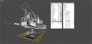 Use both groups and layers to maintain full control of your scene