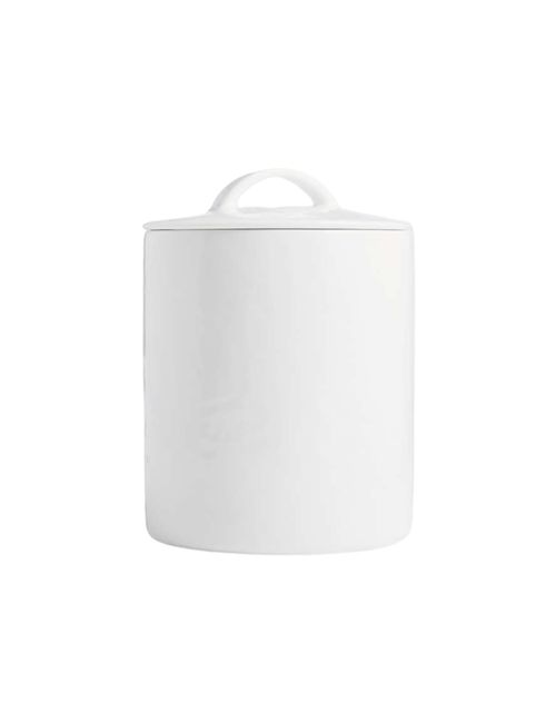Mercer White Porcelain Medium Canister