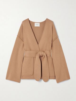 Fiora Belted Cashmere Cardigan