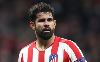 Atletico Madrid's Diego Costa