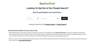 How to opt out of BeenVerified