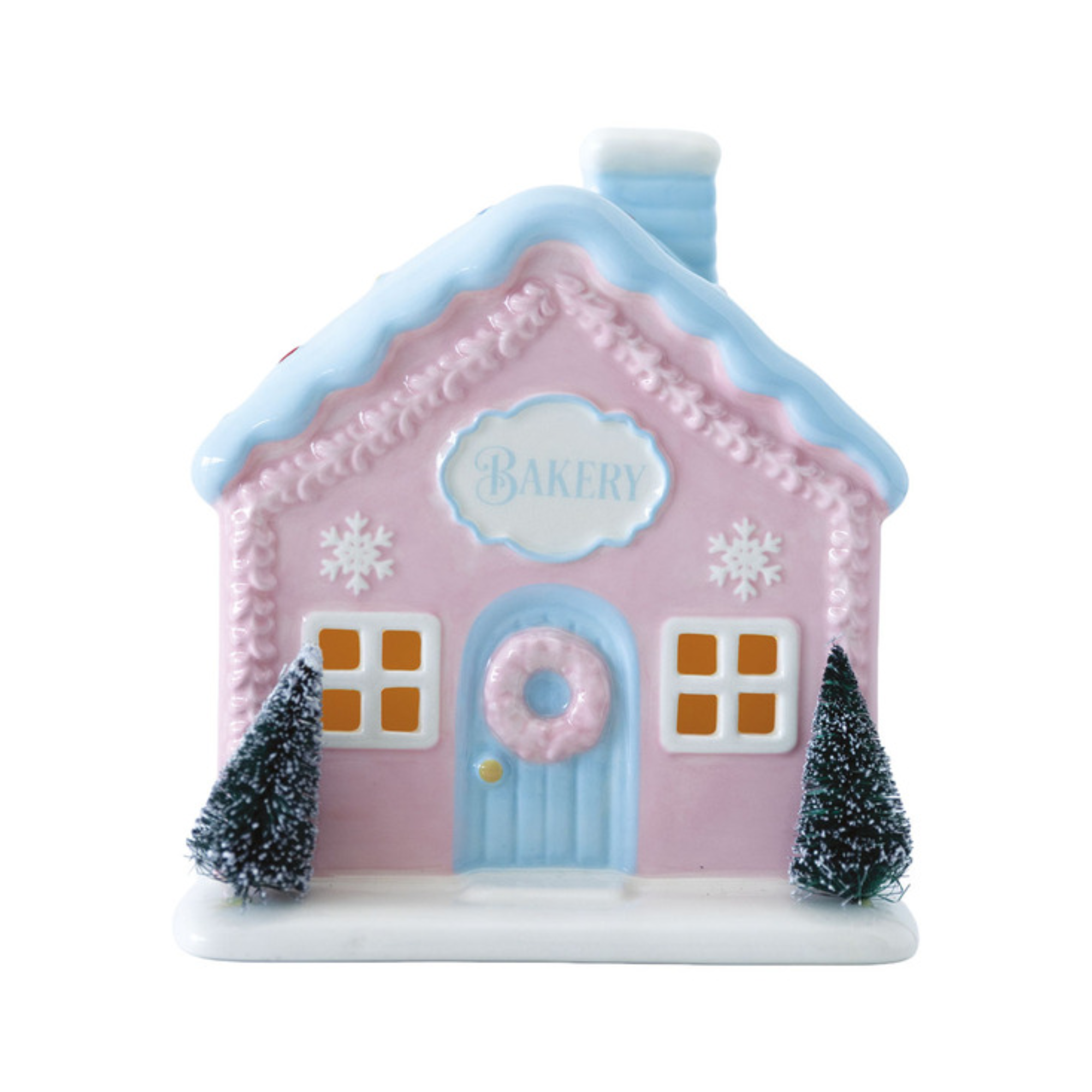 nostalgic Christmas village bakery
