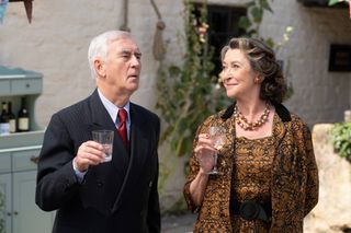 Walter Sullivan (Denis Lawson) and Grace Sullivan (Cherie Lunghi) in Father Brown season 12