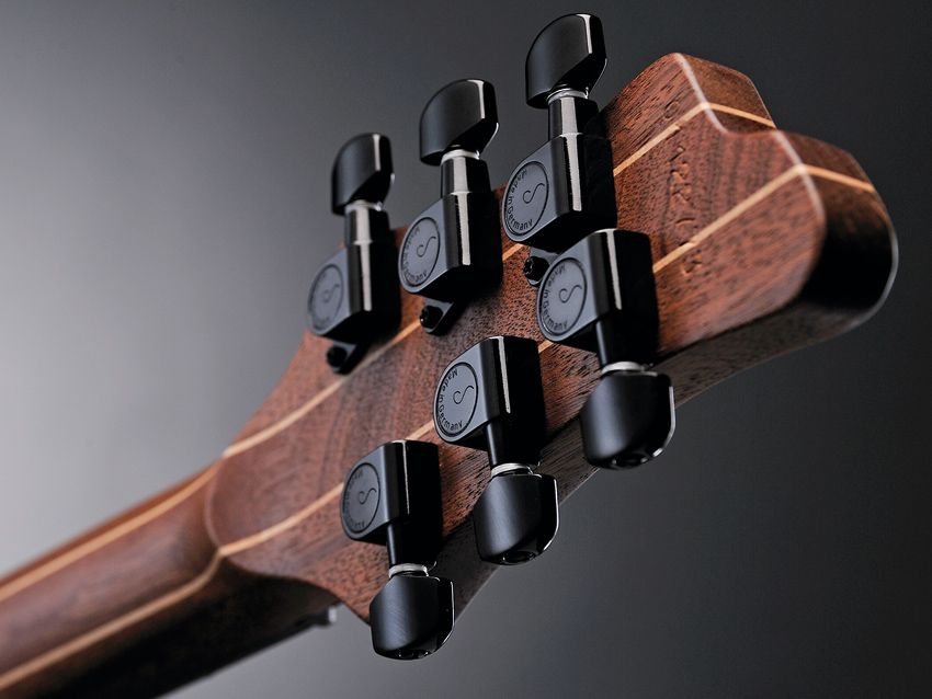 The GTM6 has Schaller M6 Mini tuners.