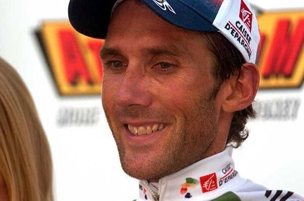 Pablo Lastras (Illes Balears) smiles as the stage winner