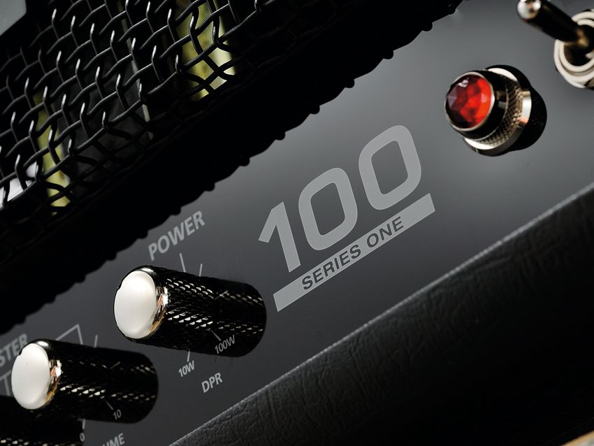 The DPR switch enables you to drop the amp's power down to just 10 watts.