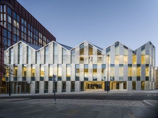 Coffey Architects' angular 22 Handyside Street office at London's Kings Cross