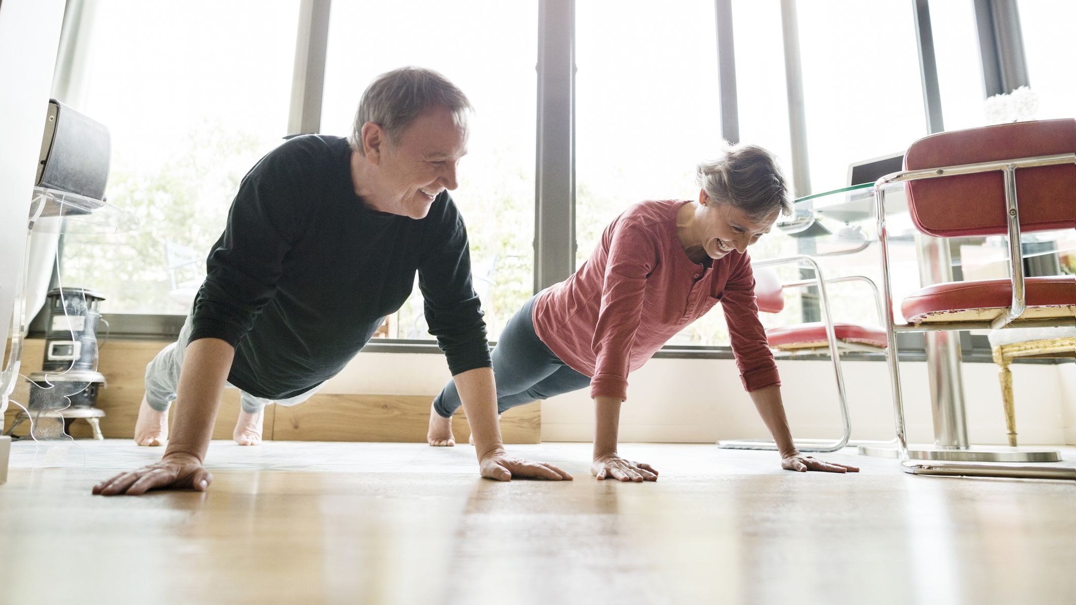 This simple three-move routine can build upper-body strength at home for years to come