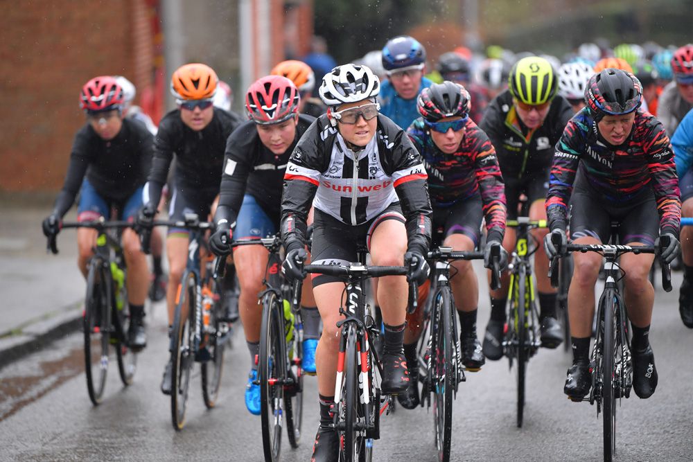 Everyone suffered during the 118km race
