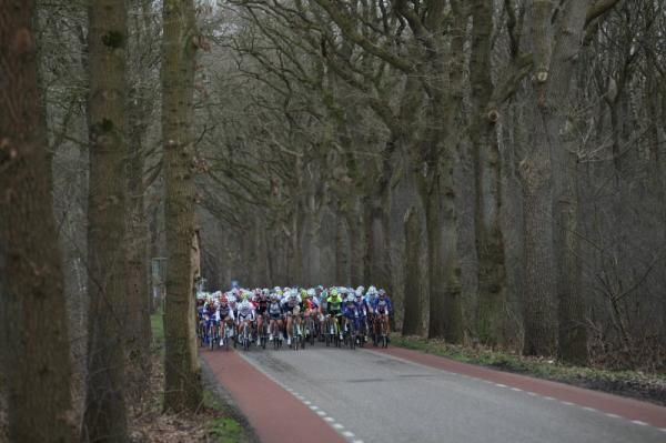 Cold, wintry conditions in Drenthe