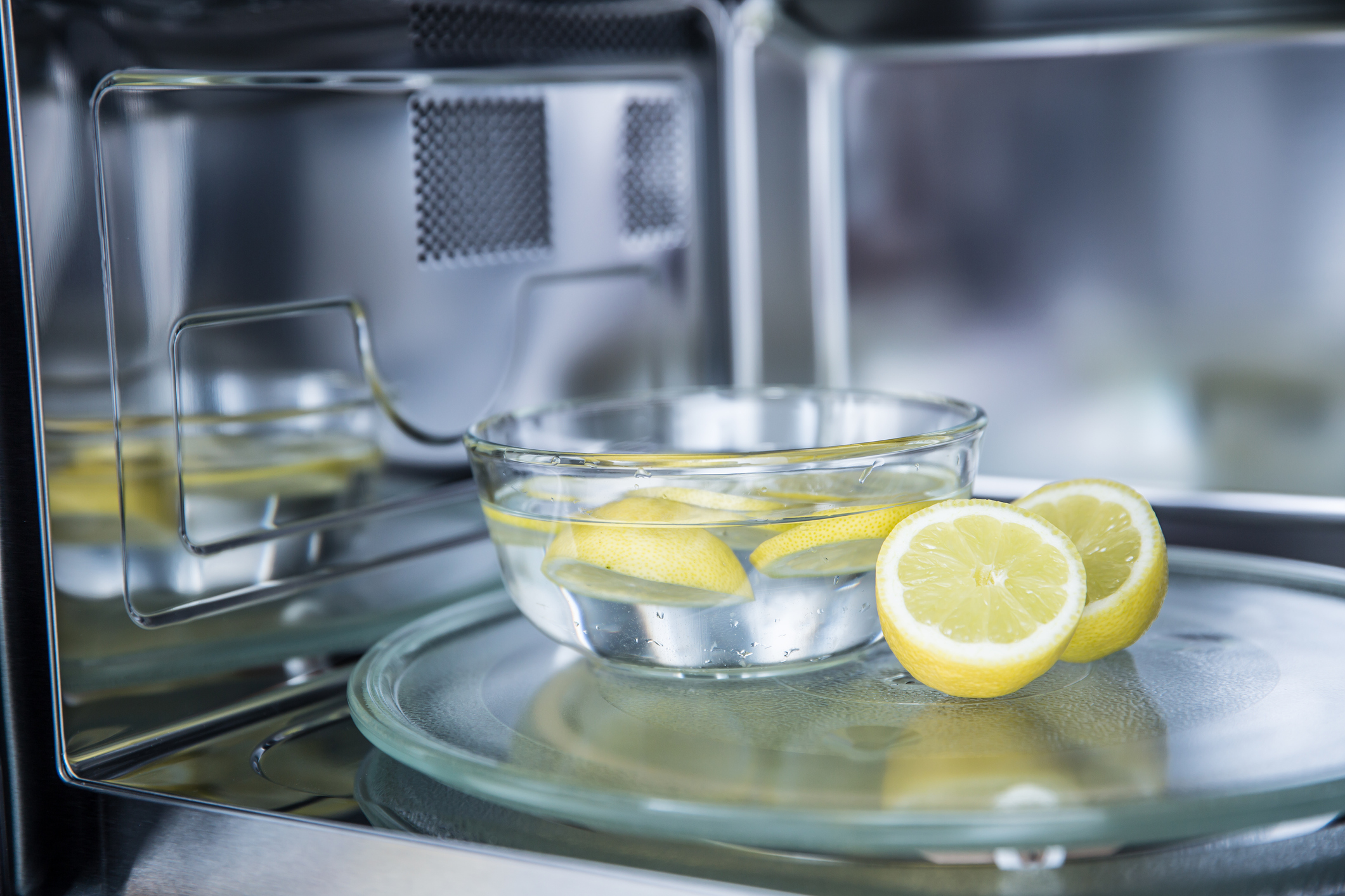 You Don't Need a Lemon to Clean Your Microwave