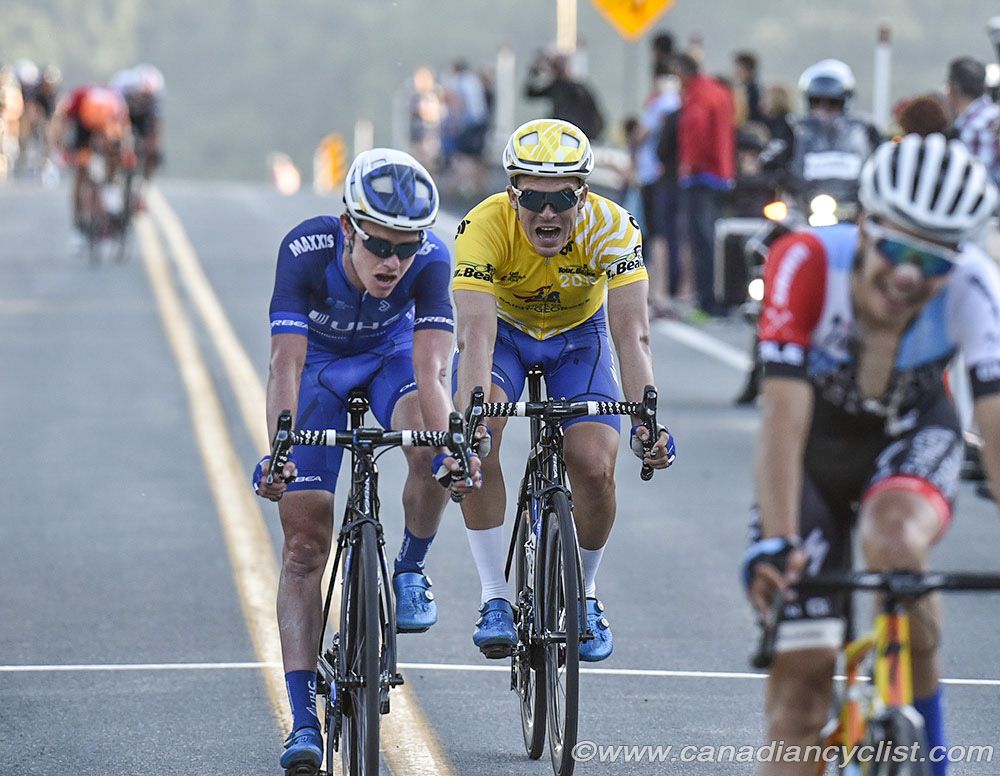 Serghei Tvetcov (UnitedHealthcare Pro Cycling) comes home to keep the yellow jersey.