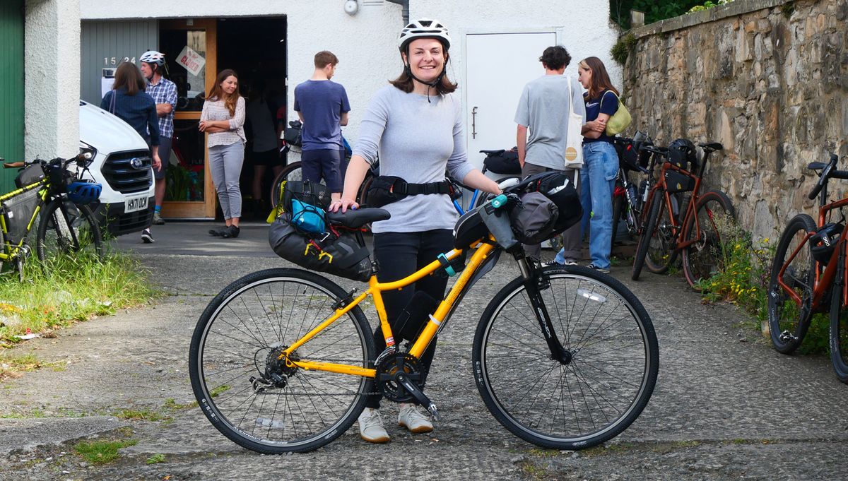 Sheona's Pennine Rally bikepacking setup