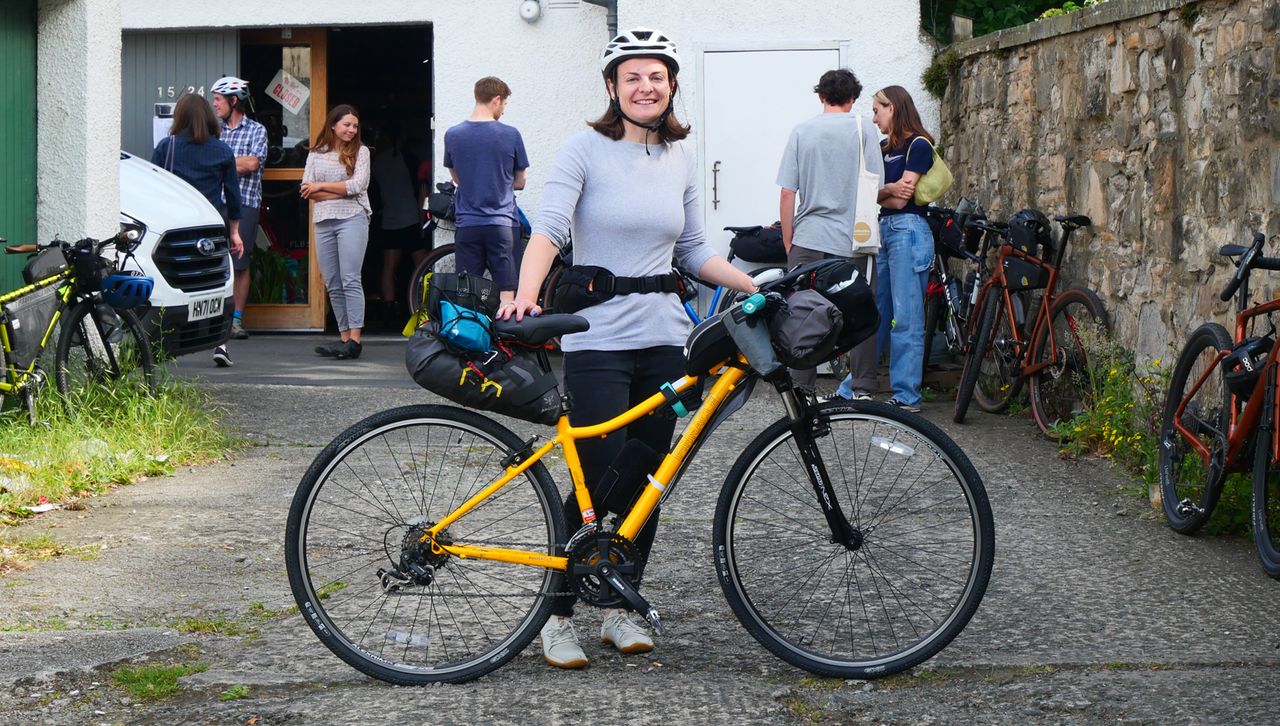 Sheona's Pennine Rally bikepacking setup