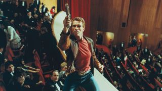 Arnold Schwarzenegger action movie promo