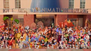A photo of all the animated characters in Disney's Once Upon A Short