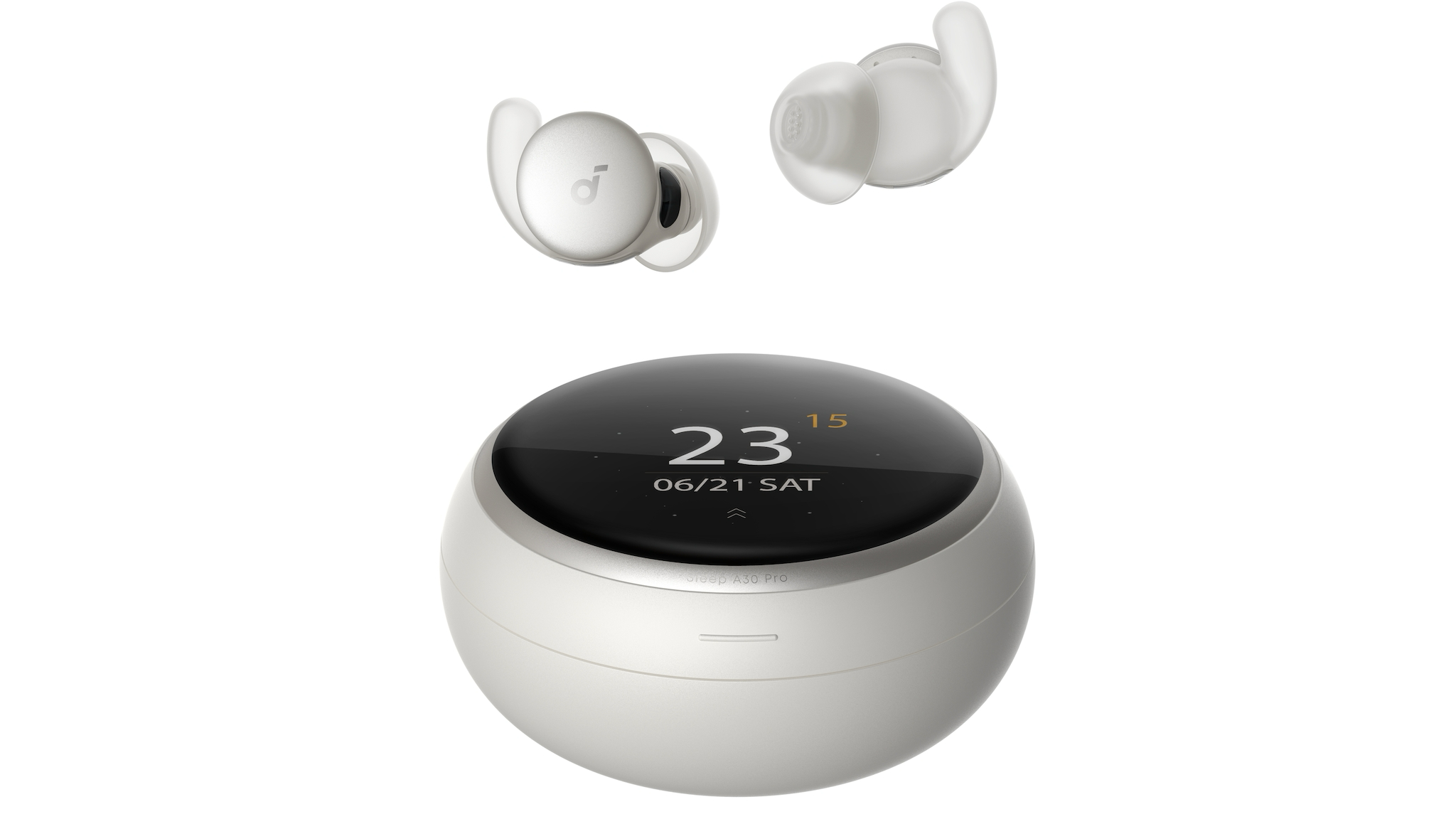 Anker soundcore Sleep Earbuds 4 Pro on a white background