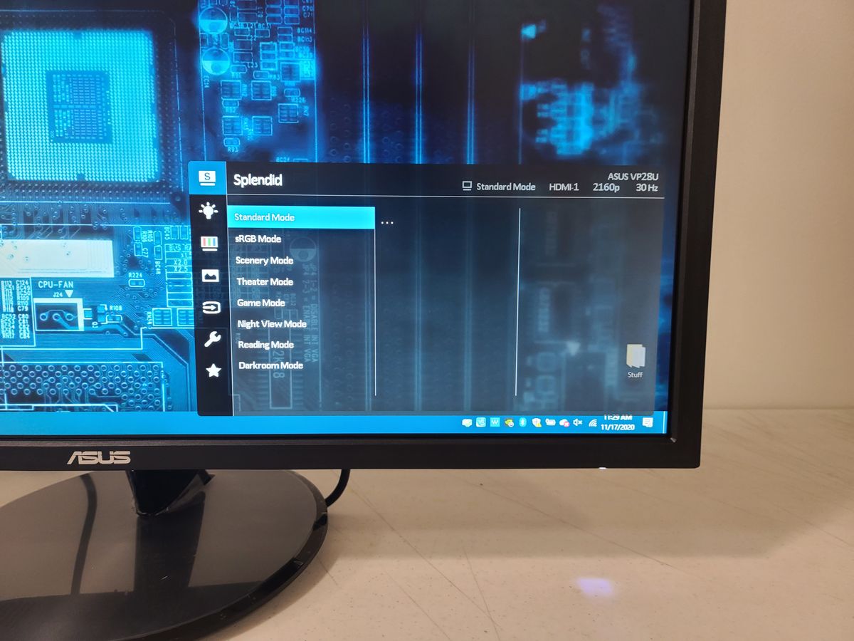 Asus VP28UQG Monitor Review: 4K Gaming Savings | Tom's Hardware