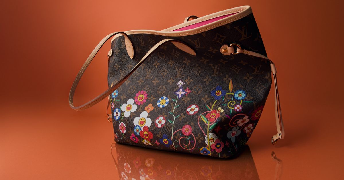 バッグ readymade a love movement  bag neverfull Louis Vuitton Black And Multicolor Autres Toiles Monogram