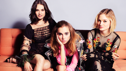 Pride and Prejudice and Zombies' Stars Lily James, Suki Waterhouse, and  Bella Heathcote on Marie Claire January 2016